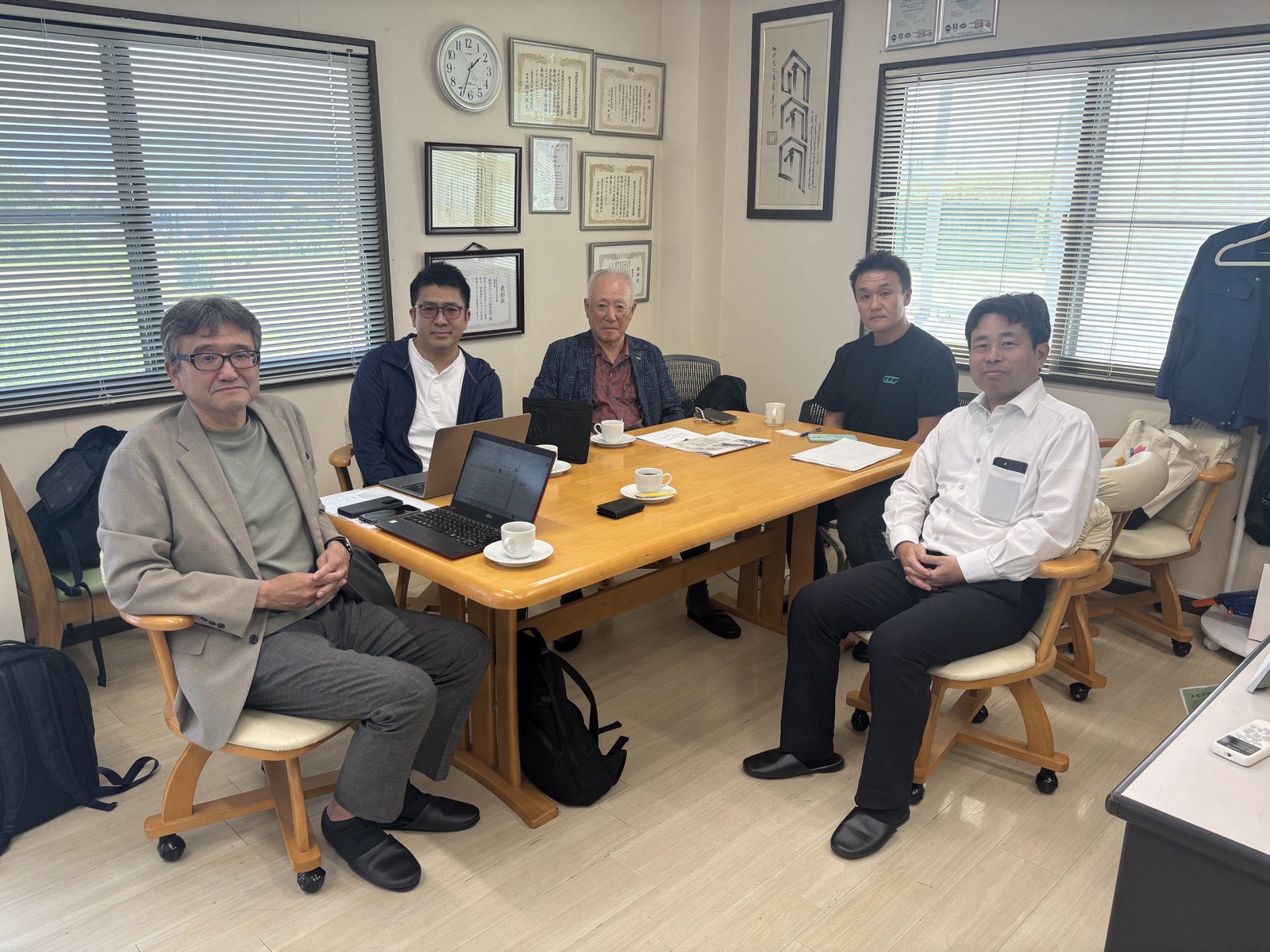 工場見学の様子